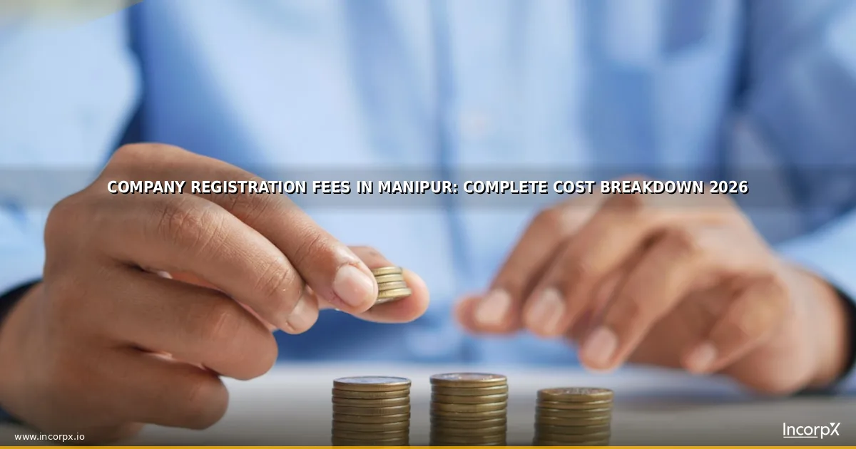 Company Registration Fees in Manipur: Complete Cost Breakdown 2026