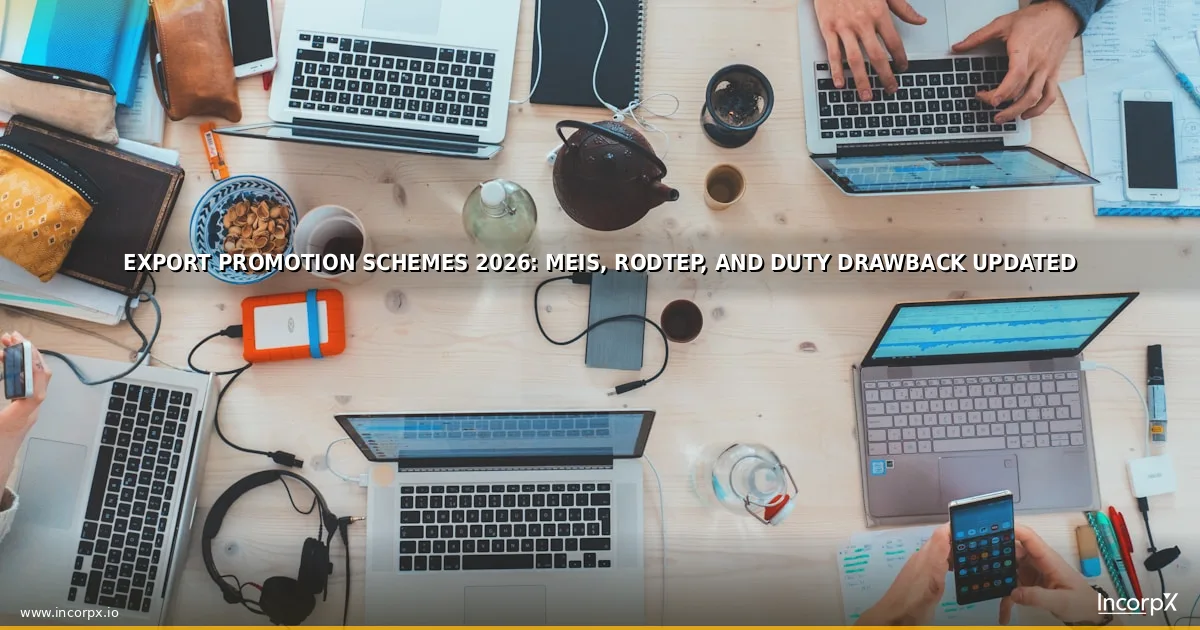 Export Promotion Schemes 2026: MEIS, RoDTEP, and Duty Drawback Updated