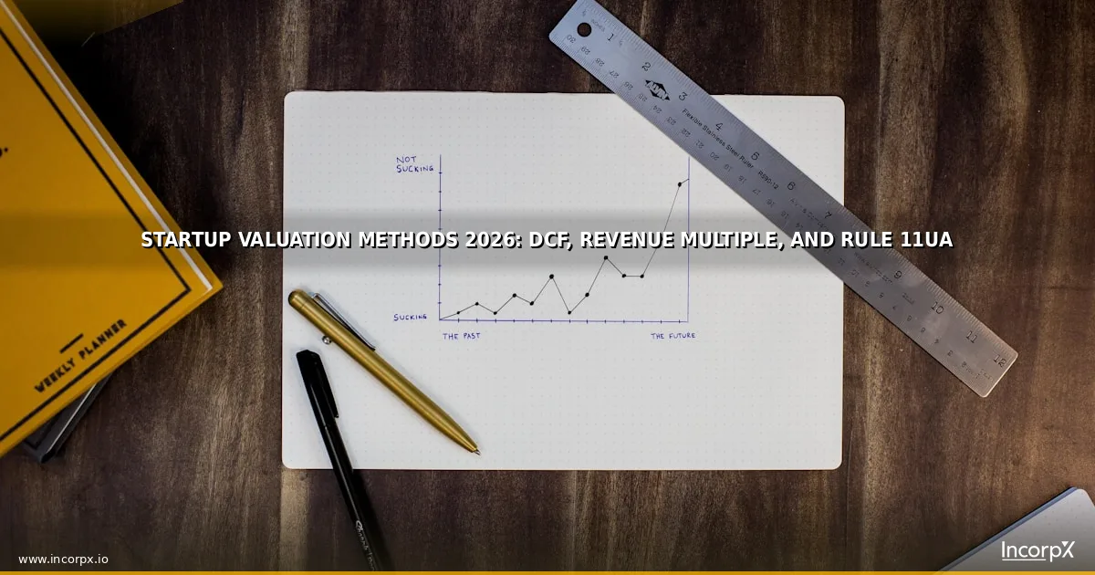 Startup Valuation Methods 2026: DCF, Revenue Multiple, and Rule 11UA