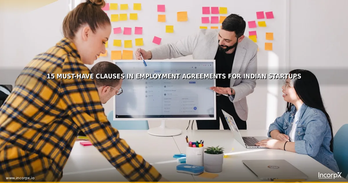 Employment Agreement Clauses Every Startup Founder Must Include