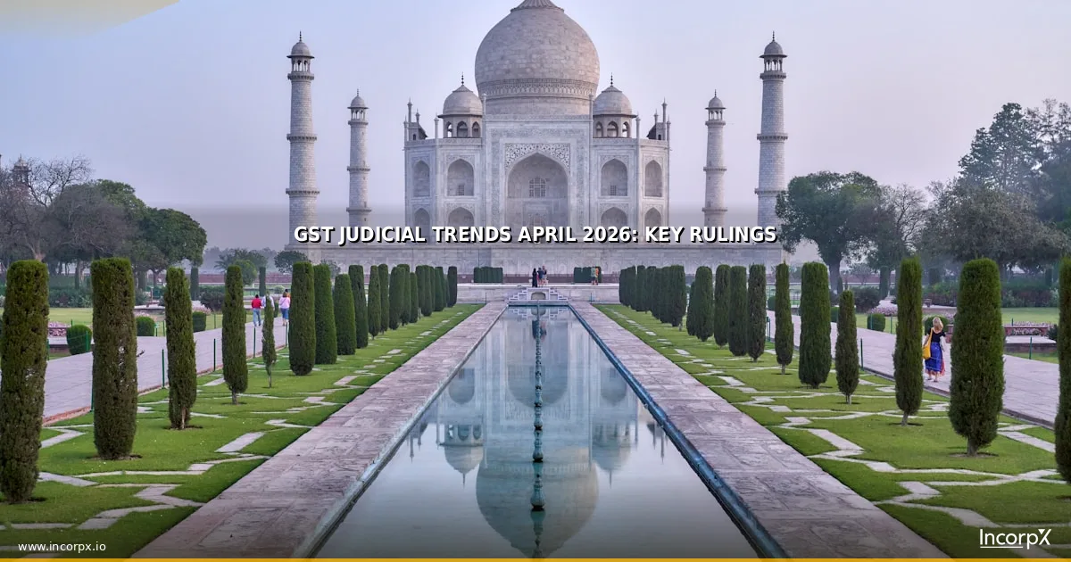 GST Judicial Trends April 2026: Key Rulings