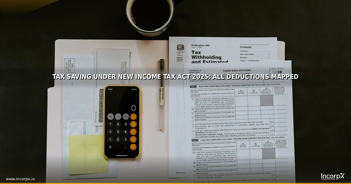 Tax Saving Under New Income Tax Act 2025: All Deductions Mapped