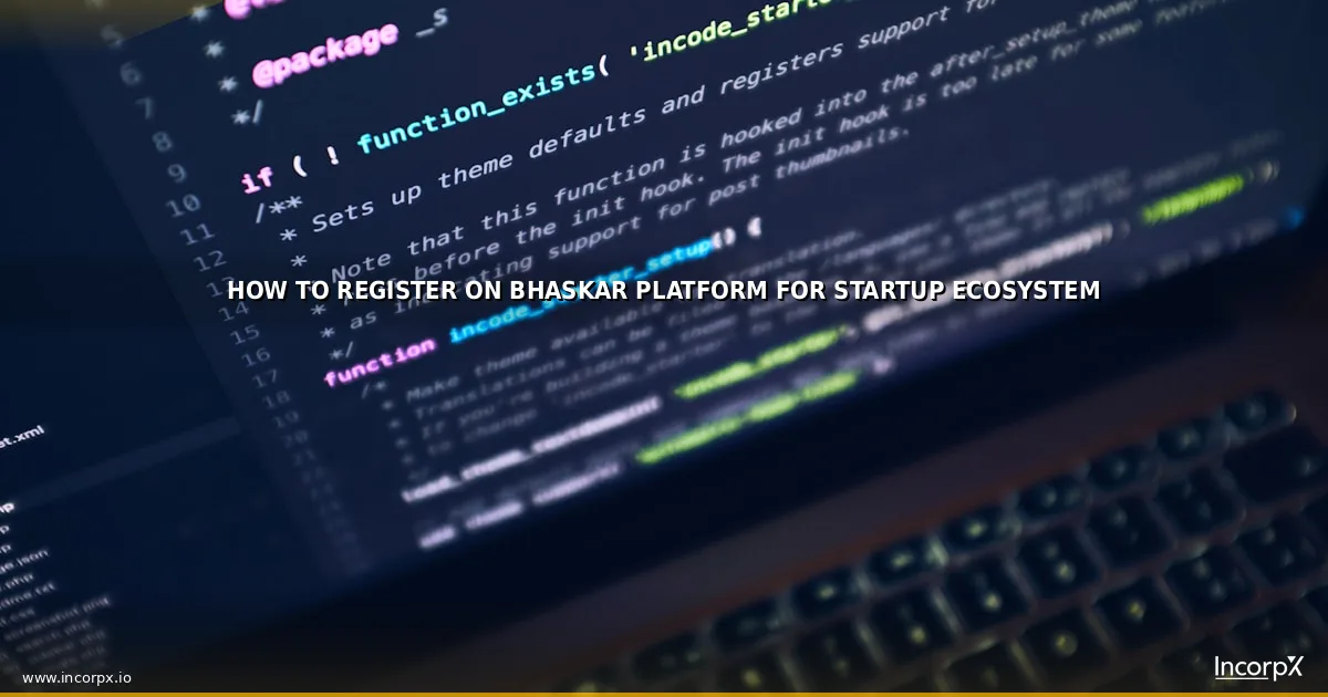 How to Register on BHASKAR Platform for Startup Ecosystem